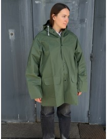 Veste de pluie verte XXL
